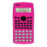Calculadora Cientifica Cifra Sc-820 Rosa 240 Funciones 