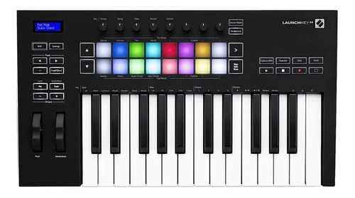 Teclado Controlador Novation Launchkey 25 Mk3