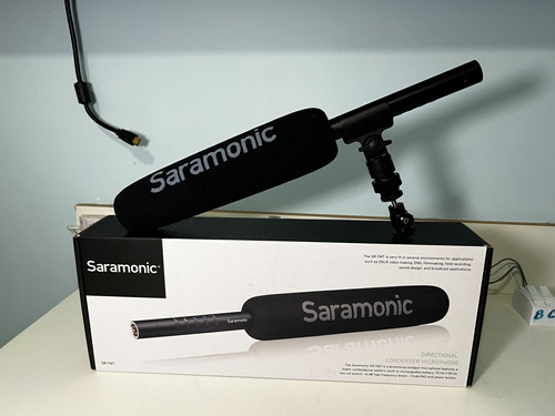 Microfone Shotgun Saramonic Sr-tm7