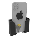 Soporte De Muro Compatible iPhone Android Telefono 3d Pla