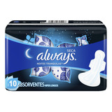 Absorventes Femininos Always Seca Com Abas 10 U