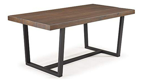 Mesa De Comedor Moderna De Madera Maciza Walker Edison Andre