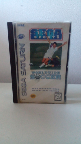 Juego Original Usado Sega Saturn  Wildsoccer 
