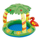 Piscina Inflável Oval Mor 001965 Tropical 45l Multicolor Caixa