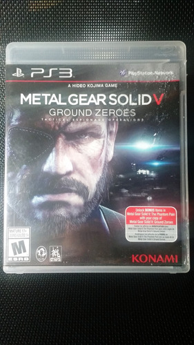 Priviet Ps3 Metal Gear Solid: Ground Zeroes