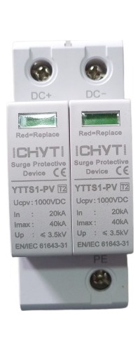 Dps Dispositivo De Proteccion Sobretensiones 1000vdc Solar