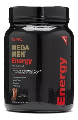 Mega Men Sport Energy (chocolate) Polvo/ 2.45 Lb Usa !!