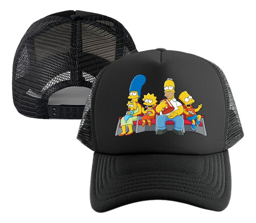 Gorra Simpsons Familia  Cachucha Malla Adulto-niño