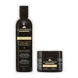 La Puissance Shampoo + Mascara Argan Hialuronico Chico