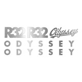 Adesivos Para Garfo Odyssey R32 Prata Bmx Sunday