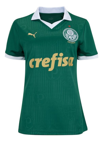 Camisa Palmeiras Feminina 2024 Home Torcedor Verde