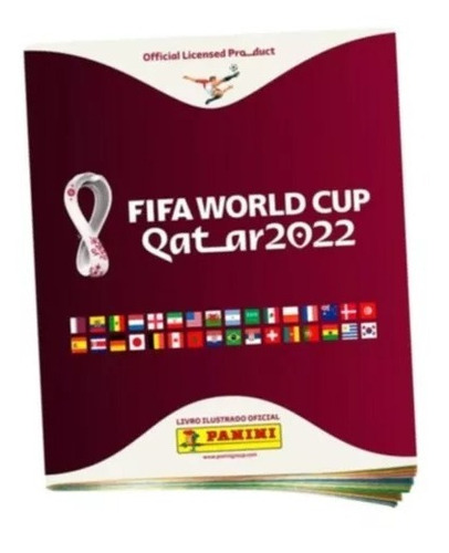 Álbum Copa Do Mundo Qatar 2022 Capa Mole Envio Hoje Full