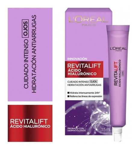 Revitalift Crema Acido Hialuronico Anti Edad Ojos X 15 Ml