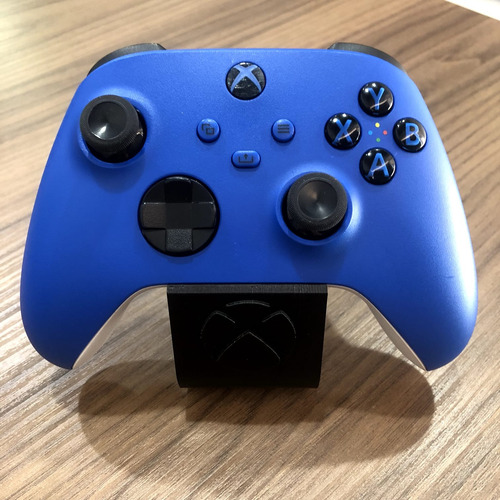 Controle Xbox One Series Shock Blue Impecável Com Nota 