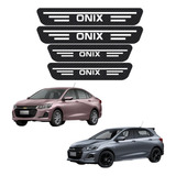 Sticker Protección De Estribos 4 Puertas Chevrolet Onix