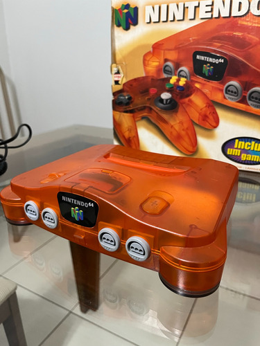 Nintendo 64 Laranja - Edição Sabores - Tangerina