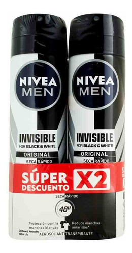 Nivea Black & White Desodorant - g a $254