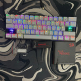 Teclado Gamer Bluetooth Redragon Draconic K530 Qwerty 