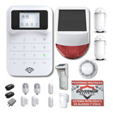 Alarma Inalámbrica Wifi Cel Governor Gv-safe400 Kit4b Casa