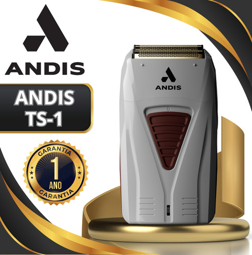 Barbeador Andis Profoil Lithium Titanium Foil Shaver Bivolt