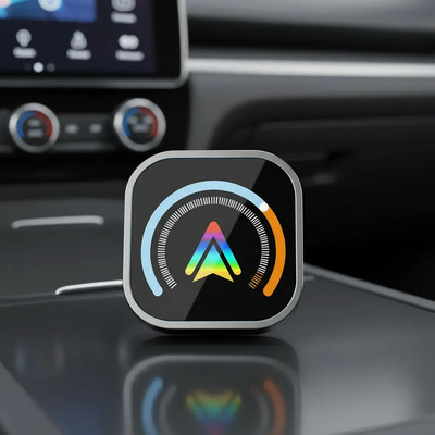 Convertidor Inalámbrico Carplay Android Auto 2 En 1 Rápido | Meses sin interés