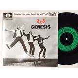 Genesis - 3x3 Paperlate +2 Disco Simple Ep 7'' Uk 1982 Q611