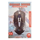 Mouse Gamer Con Cable Usb Luz Rgb Gaming Microkingdom G2