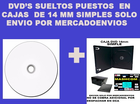 Dvd Printable X 50 Imation Printable  + 50 Cajas De 14 Mm