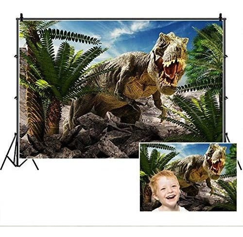 Fondos De Fotografía De Dinosaurio Jurásico 3d, Vinil...