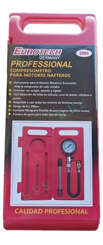 Compresometro Nafta Medidor Compresion Motor Auto