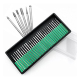 Kit 30 Broca Bits Lixadeira Elétrica Unha Manicure Acrigel