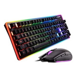 Kit Gamer Teclado Mecánico + Mouse Cougar Deathfire Ex Rgb