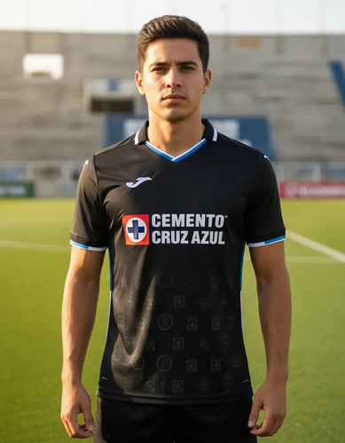 Jersey Joma Club Futbol Cruz Azul Tercera Hombre Original