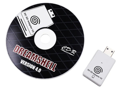 Adaptador Sd V2 + Cd Dreamshell V4.0 Para Sega Dreamcast