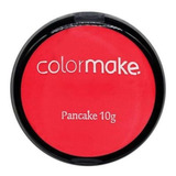 Pancake Vermelho Colormake Maquiagem Artistica Halloween