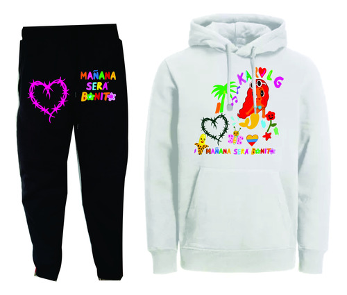 Conjuntos Sudaderas Buzo+jogger Karol G Bichota