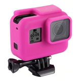 Case Capa Proteção Silicone Gopro Hero 5 6 7 Black - 8 Cores