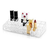 Organizador De Acrilico Soporte Para 36 Labiales