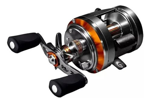 Reel Rotativo Spinit Rc 3500 Izquierdo Color Gris