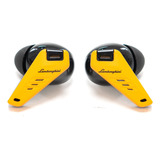 Auricular In Ear Wireless Lamborghini Tws700 Amarillo Bluetooth Con Estuche De Carga