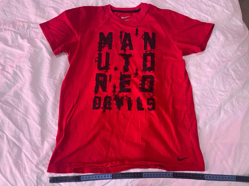 Playera Man Utd Red Devils Nike Talla L Original