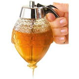 Pote Para Mel Meleira Honey Dispenser Cor Transparente