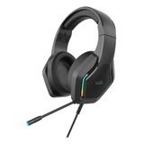 Fone Headset Gamer Over-ear Rainbow Led Wb Lux 