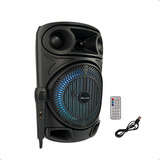 Caixa De Som Amplificada Bluetooth + Microfone 2200w