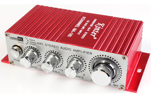 Amplificador De Audio Para Coche Kinter Kingte Ma180 Car Sma