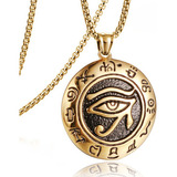 Collar Con Colgante De Ojos Egipcio De Ra Horus 1
