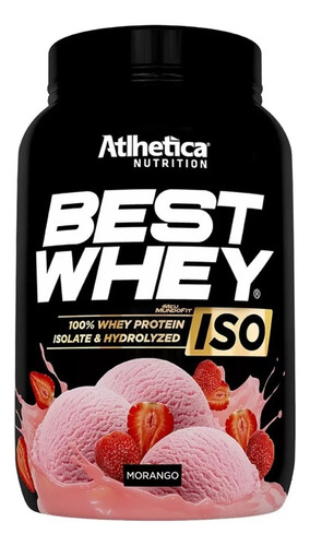 Best Whey Iso 900 G Proteina Isolada Atlhetica Nutrition