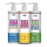 Kit Ondulando A Juba (shampoo+condicionador+cr De Pentear)