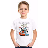 Remera Niño Niña Cuphead Juegos