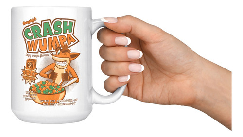 Taza Mug Grande Crash Bandicoot